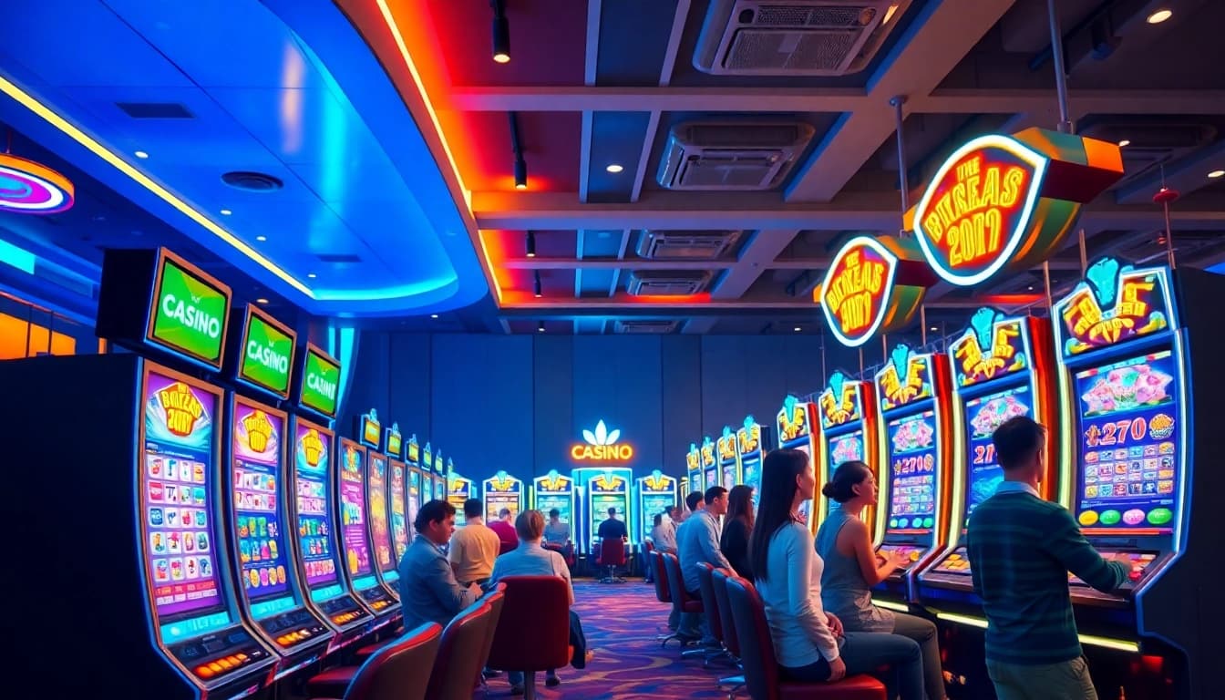 Experience the excitement of Online Casinos Österreich with vibrant gaming environments and diverse players.
