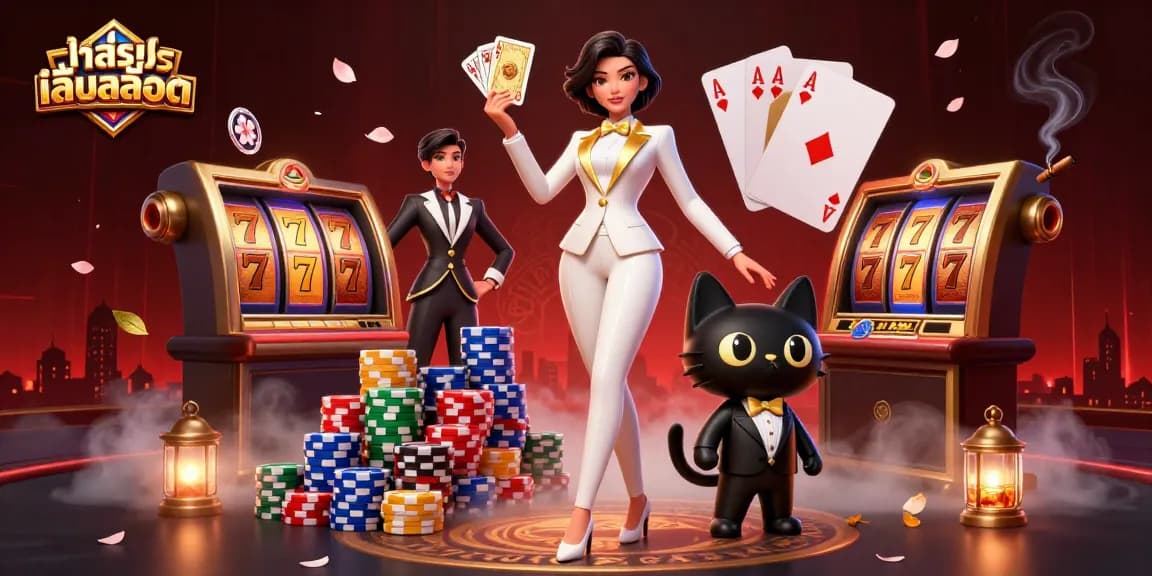 Experience ทดลองเล่นสล็อต with vibrant casino action, showcasing stunning characters and dynamic game elements.