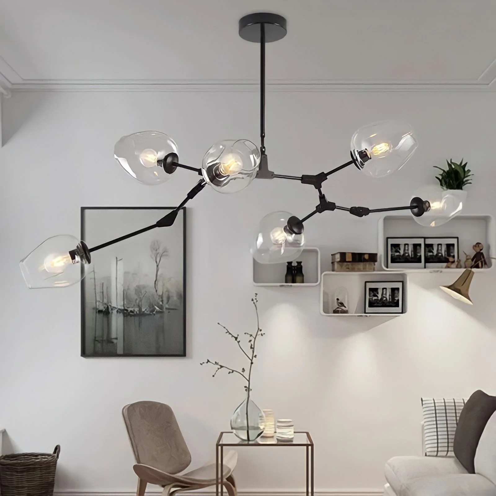 Kunstvolle BUYnBLUE LED Deckenlampe für ein einzigartiges Zuhause