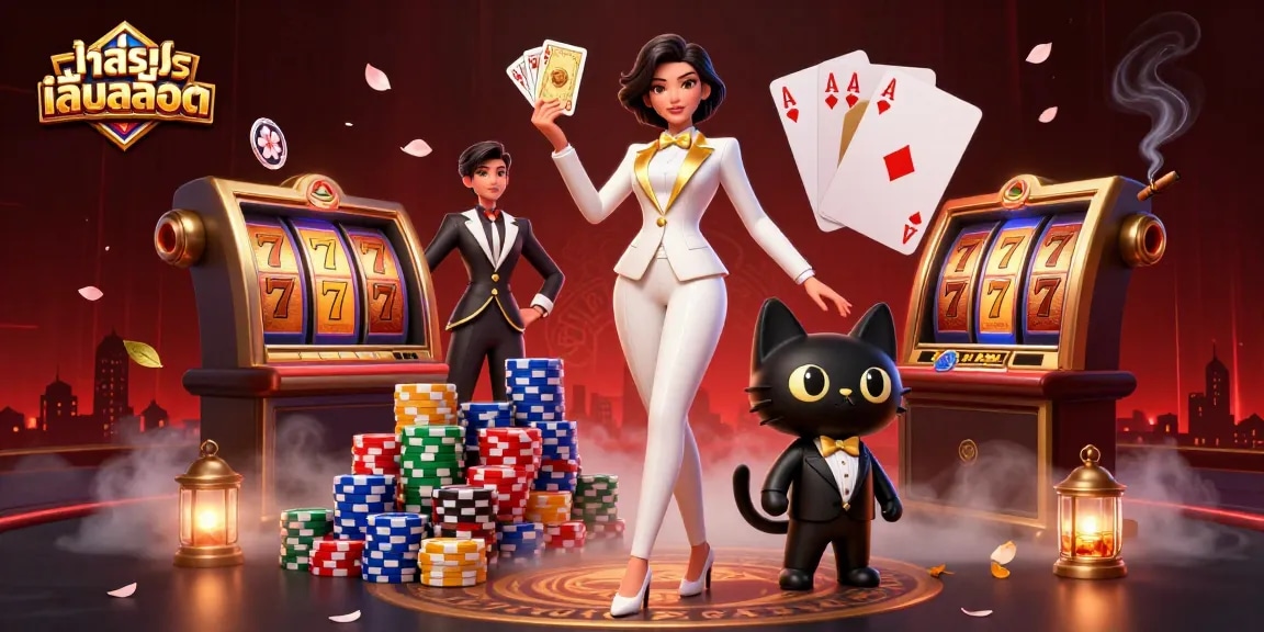 Experience ทดลองเล่นสล็อต with vibrant casino action, showcasing stunning characters and dynamic game elements.
