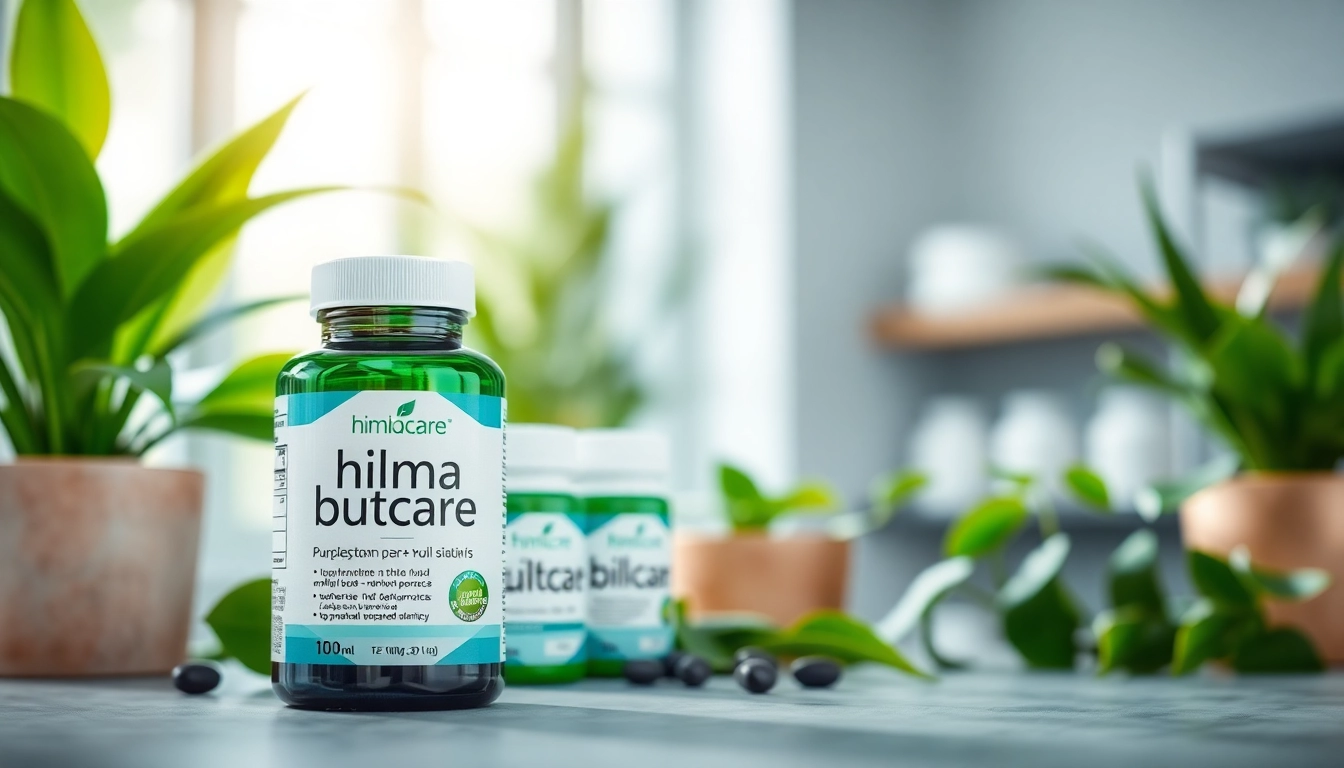 Hilma biocare hochwertige Nahrungsergänzungsmittel in modernem, gesundem Umfeld präsentieren.
