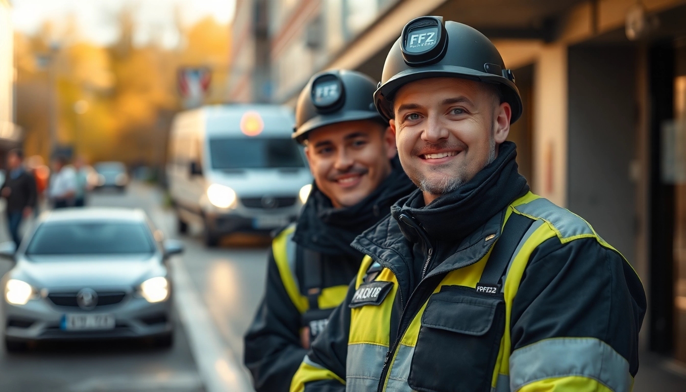 Kfz Gutachter Köln überprüft einen Fahrzeugschaden professionell vor Ort.