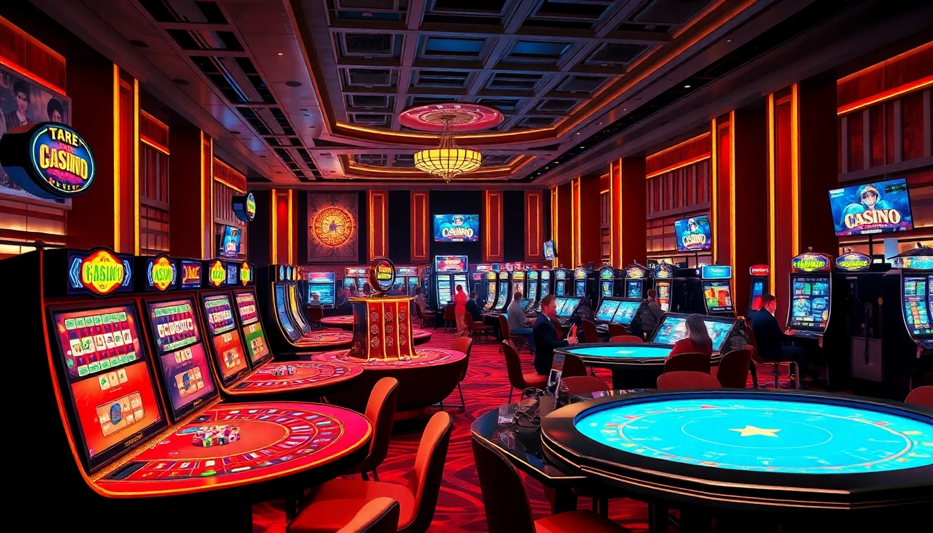 Erleben Sie die aufregende Atmosphäre eines online casino schweiz mit abwechslungsreichen Spielen und festlichen Spielern.