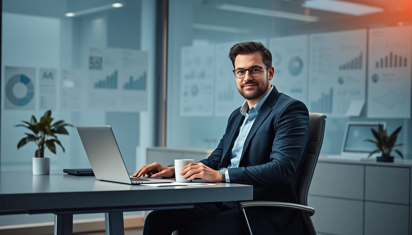 Headhunter IT in einem modernen Büro, fokussiert auf Recruiting.